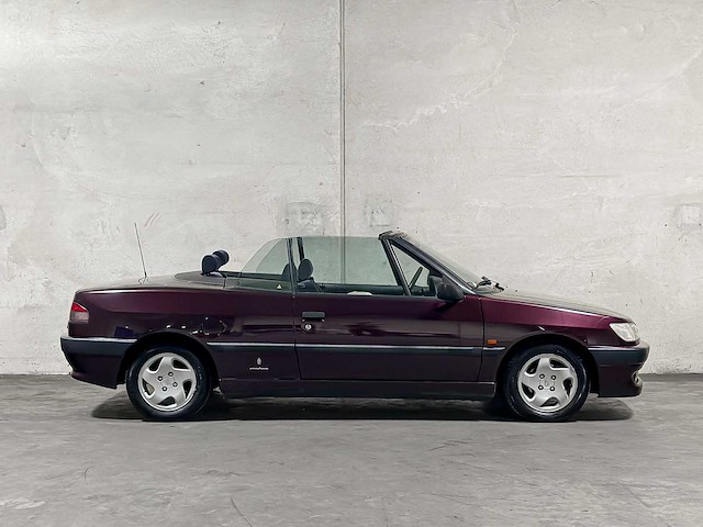 Peugeot 306 cabriolet 1.8 101pk 1996 (origineel-nl) youngtimer, pd-sp-65 - afbeelding 2 van  50