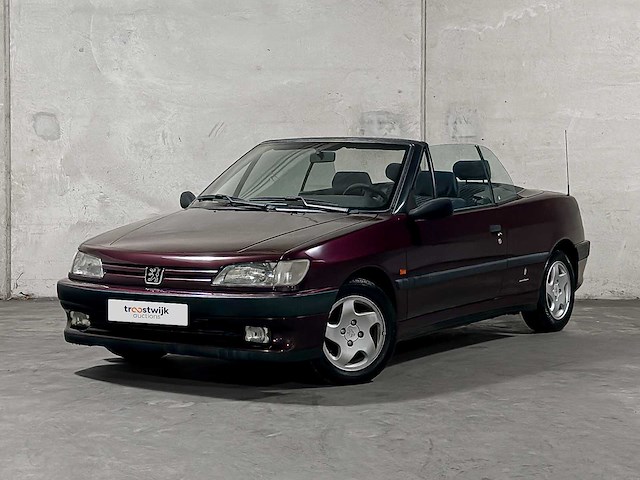 Peugeot 306 cabriolet 1.8 101pk 1996 (origineel-nl) youngtimer, pd-sp-65 - afbeelding 1 van  50