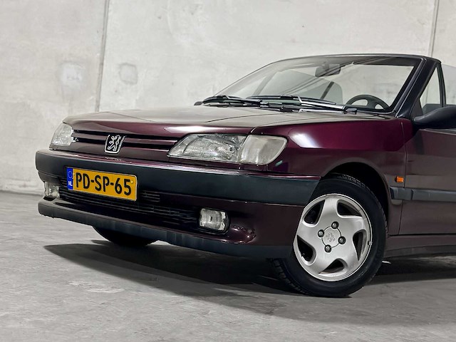 Peugeot 306 cabriolet 1.8 101pk 1996 (origineel-nl) youngtimer, pd-sp-65 - afbeelding 45 van  50
