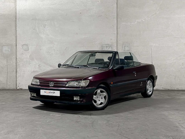 Peugeot 306 cabriolet 1.8 101pk 1996 (origineel-nl) youngtimer, pd-sp-65 - afbeelding 12 van  50