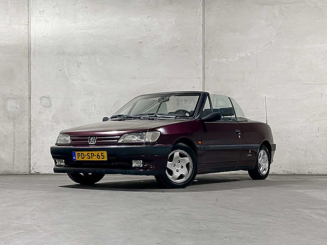 Peugeot 306 cabriolet 1.8 101pk 1996 (origineel-nl) youngtimer, pd-sp-65 - afbeelding 23 van  50