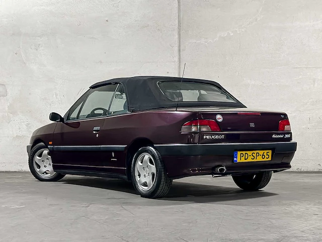 Peugeot 306 cabriolet 1.8 101pk 1996 (origineel-nl) youngtimer, pd-sp-65 - afbeelding 15 van  50
