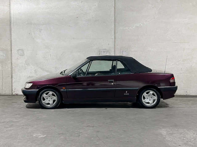 Peugeot 306 cabriolet 1.8 101pk 1996 (origineel-nl) youngtimer, pd-sp-65 - afbeelding 17 van  50