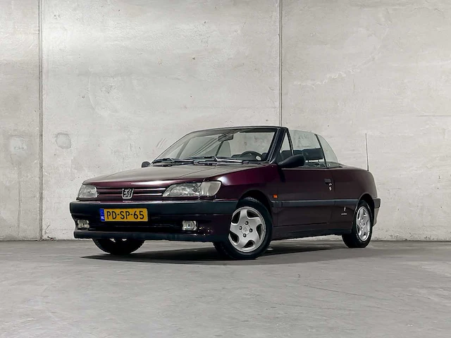 Peugeot 306 cabriolet 1.8 101pk 1996 (origineel-nl) youngtimer, pd-sp-65 - afbeelding 3 van  50