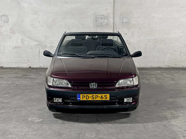 Peugeot 306 cabriolet 1.8 101pk 1996 (origineel-nl) youngtimer, pd-sp-65 - afbeelding 7 van  50