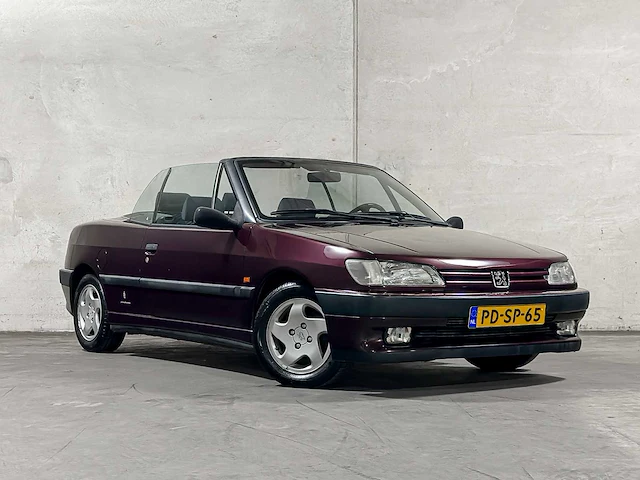 Peugeot 306 cabriolet 1.8 101pk 1996 (origineel-nl) youngtimer, pd-sp-65 - afbeelding 8 van  50