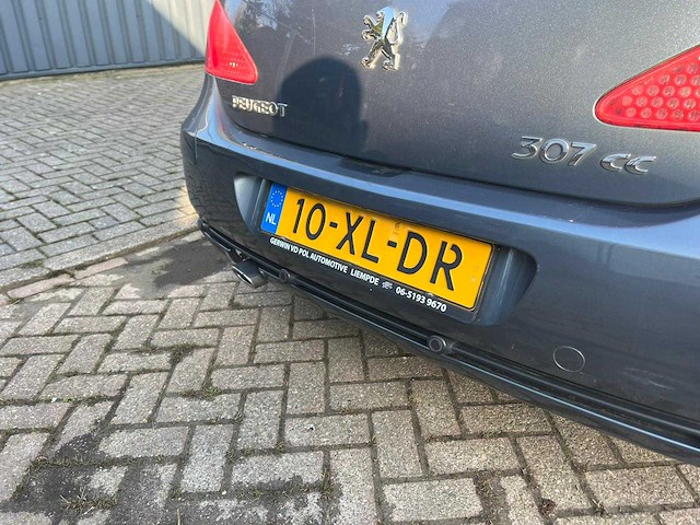 Peugeot 307 cc - 2.0-16v sport, 10-xl-dr - afbeelding 15 van  15