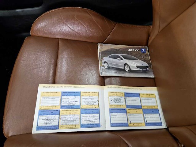 Peugeot 307 cc 2.0 16v oxygo, 88-th-tr - afbeelding 9 van  10