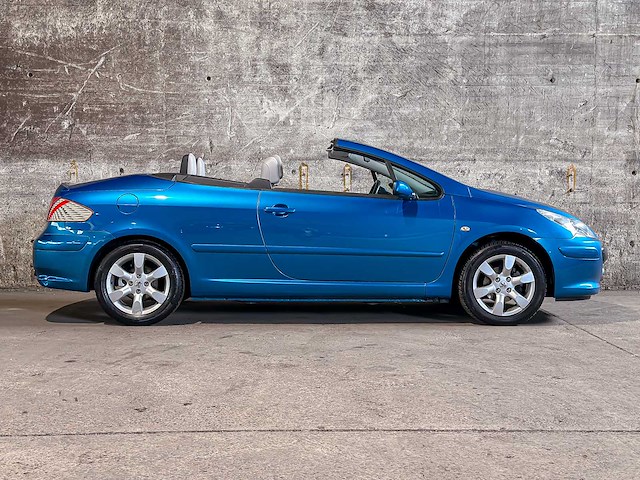 Peugeot 307 coupé cabriolet 2.0-16v 140pk 2006 (origineel-nl), 22-sz-kt - afbeelding 10 van  49