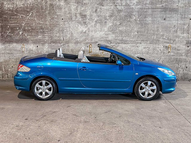 Peugeot 307 coupé cabriolet 2.0-16v 140pk 2006 (origineel-nl), 22-sz-kt - afbeelding 11 van  49