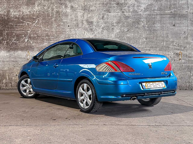 Peugeot 307 coupé cabriolet 2.0-16v 140pk 2006 (origineel-nl), 22-sz-kt - afbeelding 16 van  49