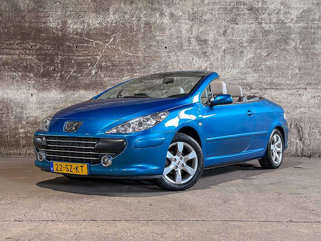 Peugeot 307 coupé cabriolet 2.0-16v 140pk 2006 (origineel-nl), 22-sz-kt - afbeelding 2 van  49
