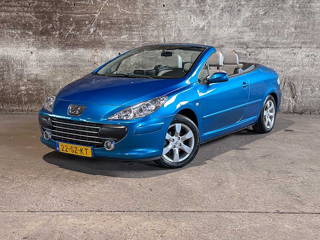 Peugeot 307 coupé cabriolet 2.0-16v 140pk 2006 (origineel-nl), 22-sz-kt - afbeelding 3 van  49