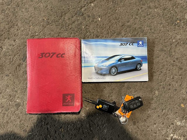 Peugeot 307 coupé cabriolet 2.0-16v 140pk 2006 (origineel-nl), 22-sz-kt - afbeelding 40 van  49
