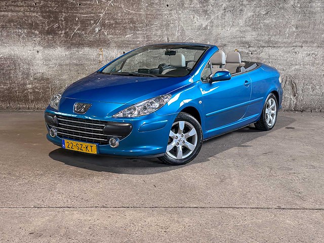 Peugeot 307 coupé cabriolet 2.0-16v 140pk 2006 (origineel-nl), 22-sz-kt - afbeelding 4 van  49
