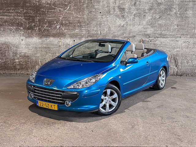 Peugeot 307 coupé cabriolet 2.0-16v 140pk 2006 (origineel-nl), 22-sz-kt - afbeelding 5 van  49
