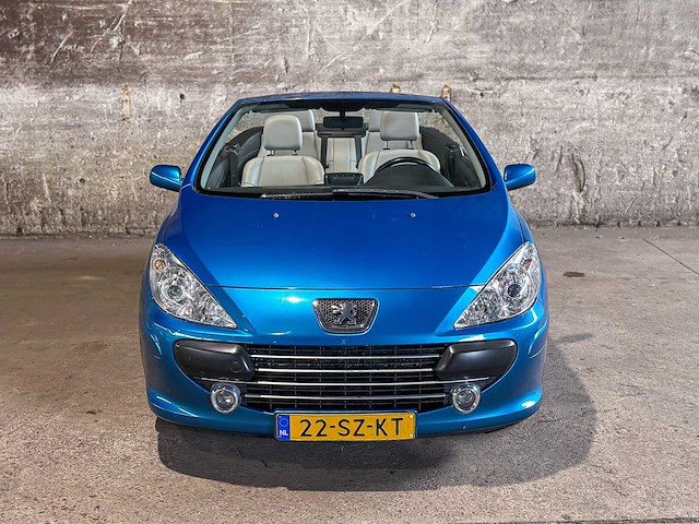 Peugeot 307 coupé cabriolet 2.0-16v 140pk 2006 (origineel-nl), 22-sz-kt - afbeelding 7 van  49
