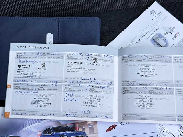 Peugeot 308 1.2 turbo blue lease executive 2016 | jf-909-k i - afbeelding 22 van  27