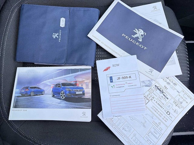 Peugeot 308 1.2 turbo blue lease executive 2016 | jf-909-k i - afbeelding 21 van  23
