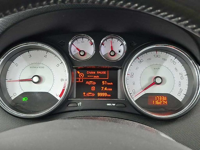 Peugeot 308 cc 1.6 turbo roland garros, xk-246-h - afbeelding 1 van  3