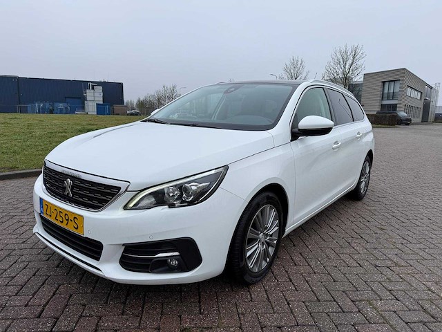 Peugeot 308 sw 1.2 puretech blue lease premium; zj-259-s - afbeelding 1 van  13