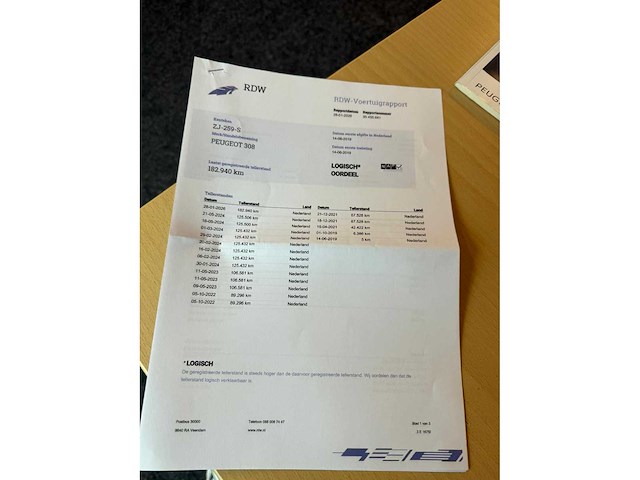 Peugeot 308 sw 1.2 puretech blue lease premium; zj-259-s - afbeelding 7 van  13