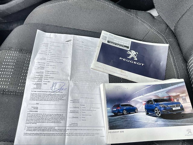 Peugeot 308 sw 1.2 turbo blue lease | jk-032-n - afbeelding 29 van  35
