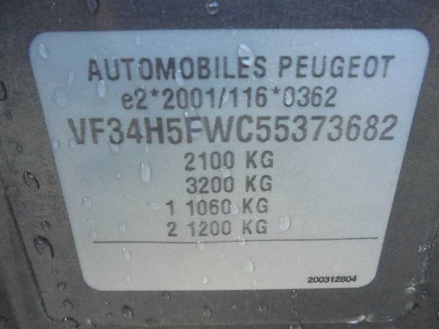 Peugeot 308 sw 1.6 vti xs personenauto - afbeelding 9 van  10