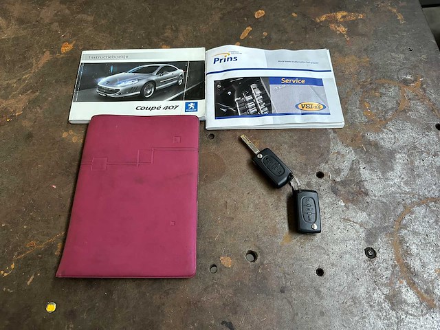 Peugeot 407 coupé 3.0-24v féline 208pk 2006, 12-sr-xl - afbeelding 23 van  28