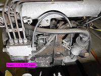 Peugeot 504 fuel injection engine | original french classic engine - afbeelding 7 van  11