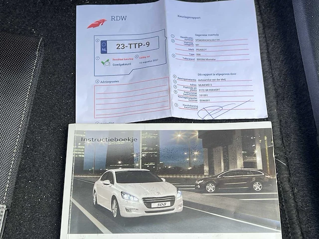 Peugeot 508 2.0 hdi blue lease premium hybrid4 | 23-ttp-9 - afbeelding 19 van  26