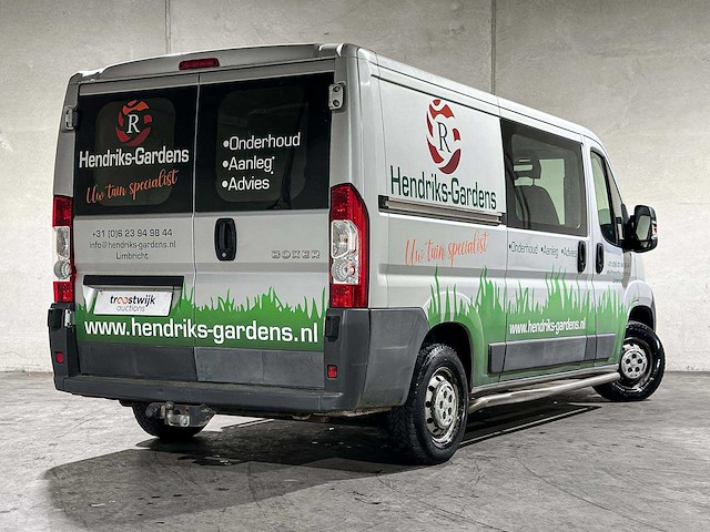 Peugeot boxer 330 2.2 hdi 6-persoons dubbele cabine 110pk 2013 (origineel-nl), vd-010-r - afbeelding 1 van  21