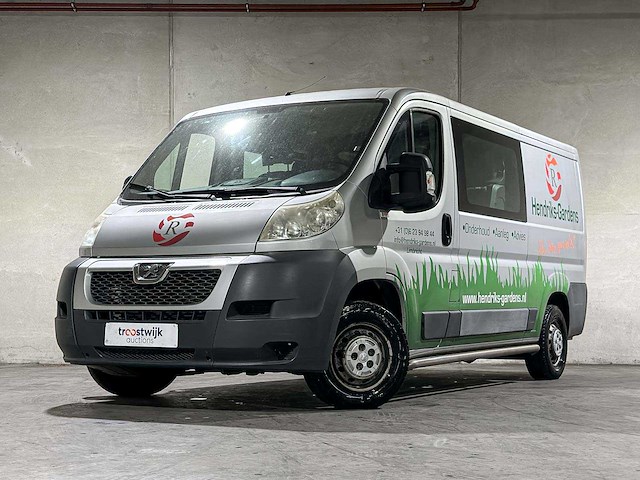 Peugeot boxer 330 2.2 hdi 6-persoons dubbele cabine 110pk 2013 (origineel-nl), vd-010-r - afbeelding 12 van  30