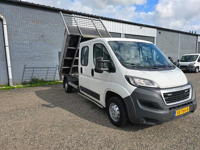 Peugeot boxer 333 2.2 hdi l2 xr dc bedrijfswagen met achterwaartse kipper - afbeelding 24 van  28
