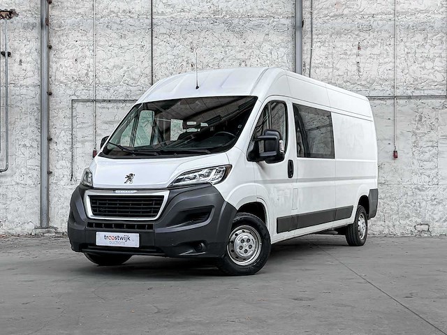 Peugeot boxer 335 2.2 hdi l3h2 xr 150pk 2016 7-persoons bedrijfswagen, v-584-gt - afbeelding 1 van  33