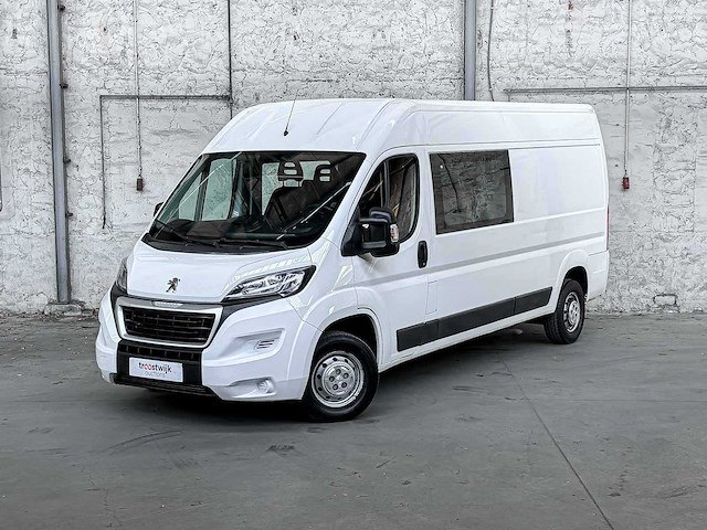 Peugeot boxer 335 2.2 hdi l3h2 xr dc 6-persoons 150pk 2016 bedrijfswagen, v-165-gx - afbeelding 12 van  32