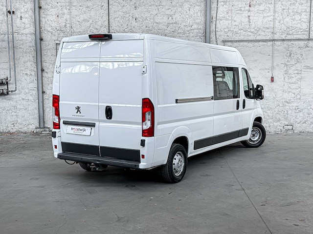 Peugeot boxer 335 2.2 hdi l3h2 xr dc 6-persoons 150pk 2016 bedrijfswagen, v-165-gx - afbeelding 15 van  32