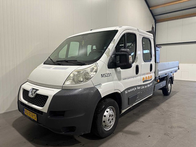 Peugeot boxer 435 2.2 hdi l3h2 dubbel cabinevd-759-s - afbeelding 1 van  18