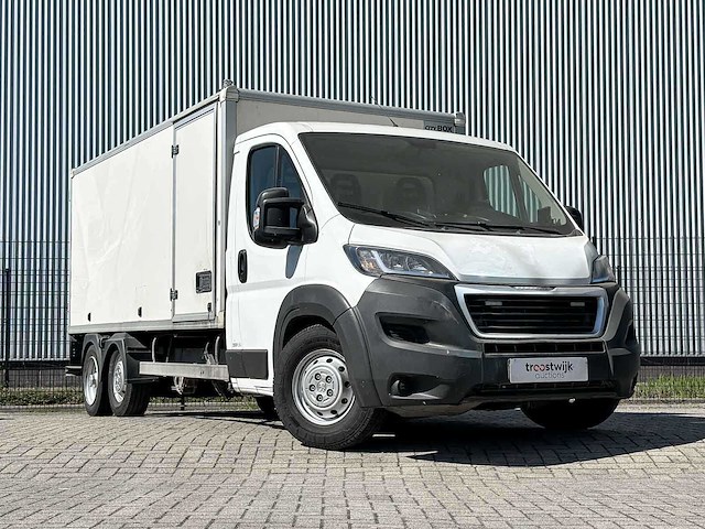Peugeot boxer 435 3.0 hdi l3 xr 177pk 2015 (origineel-nl + 1e eigenaar), vp-041-x bedrijfswagen + aanhanger - afbeelding 1 van  4