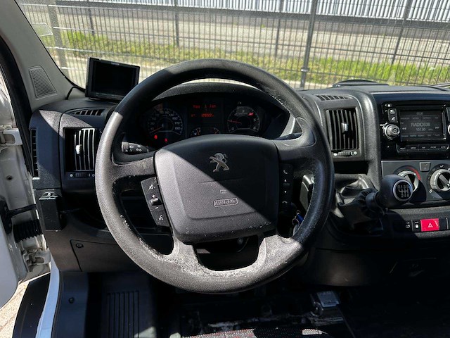 Peugeot boxer 435 3.0 hdi l3 xr 177pk 2015 (origineel-nl + 1e eigenaar), vp-041-x bedrijfswagen + aanhanger - afbeelding 2 van  35