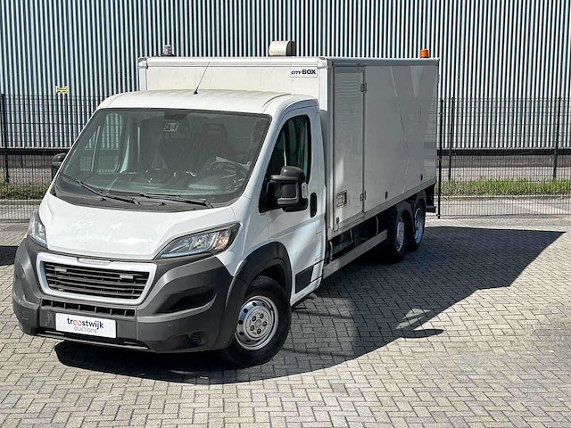 Peugeot boxer 435 3.0 hdi l3 xr 177pk 2015 (origineel-nl + 1e eigenaar), vp-041-x bedrijfswagen + aanhanger - afbeelding 12 van  41