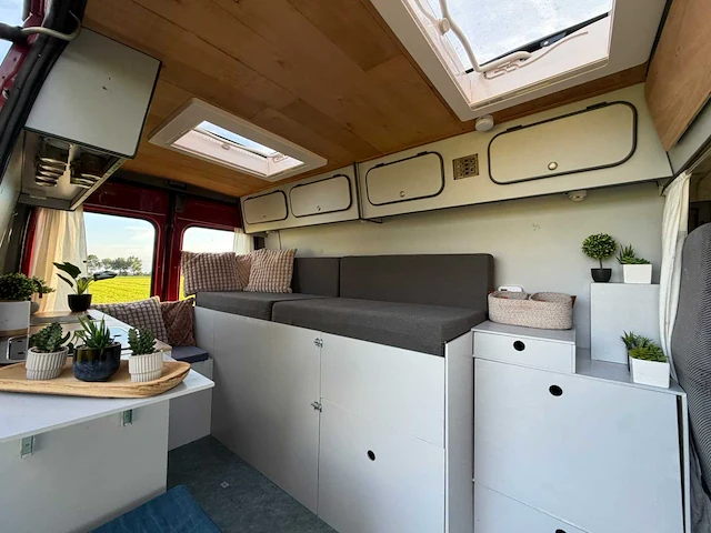 Peugeot boxer kampeerwagen 320mh 2.5d camper 11-sbk-4 - afbeelding 6 van  18
