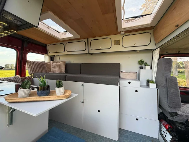 Peugeot boxer kampeerwagen 320mh 2.5d camper 11-sbk-4 - afbeelding 7 van  18