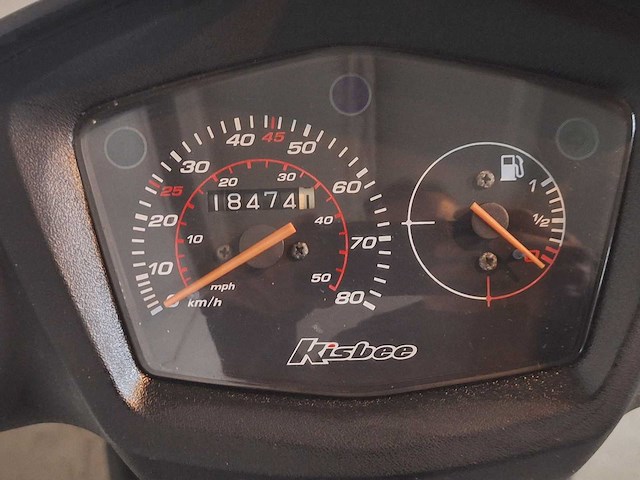 Peugeot kisbee 25 km snorscooter 4takt - afbeelding 4 van  7