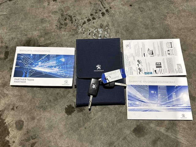 Peugeot partner 120 1.6 bluehdi 100 l1 premium pack s&s 99pk 2018 (origineel-nl), v-723-nz - afbeelding 7 van  8