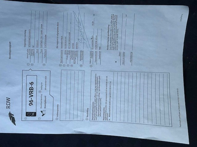 Peugeot partner 170c 1.6 hdi bedrijfswagen - afbeelding 2 van  2