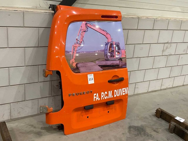 Peugeot partner bedrijfswagen achterdeur - afbeelding 3 van  5