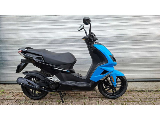 Peugeot speedfight 25 km snorscooter 4takt - afbeelding 5 van  7