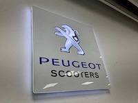 Peugeot verlicht “logo“ wandbord - afbeelding 3 van  4