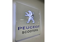 Peugeot verlicht “logo“ wandbord - afbeelding 4 van  4